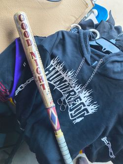 Her Universe Harley Quinn Birds of Prey Women's XL Hoodie and Bat