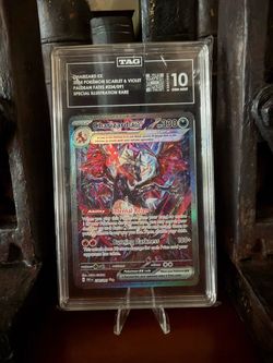 TAG Grade 10 GEM MINT Charizard EX 234/091 Paldean Fates