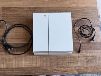 White Playstation 4