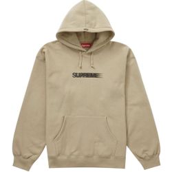 Supreme Motion Logo Hoodie Khaki