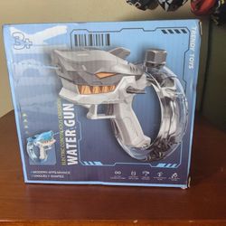 Captain's Futuristic Water Cannon - Electric Continuous Battle Blaster