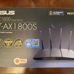 Asus RT-AX1800S Wi-Fi 6 Wireless Router