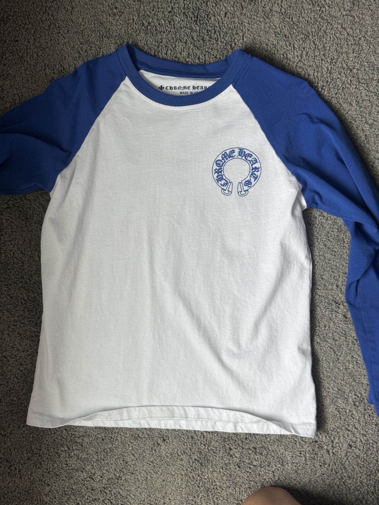 Chrome Tee, White, Large