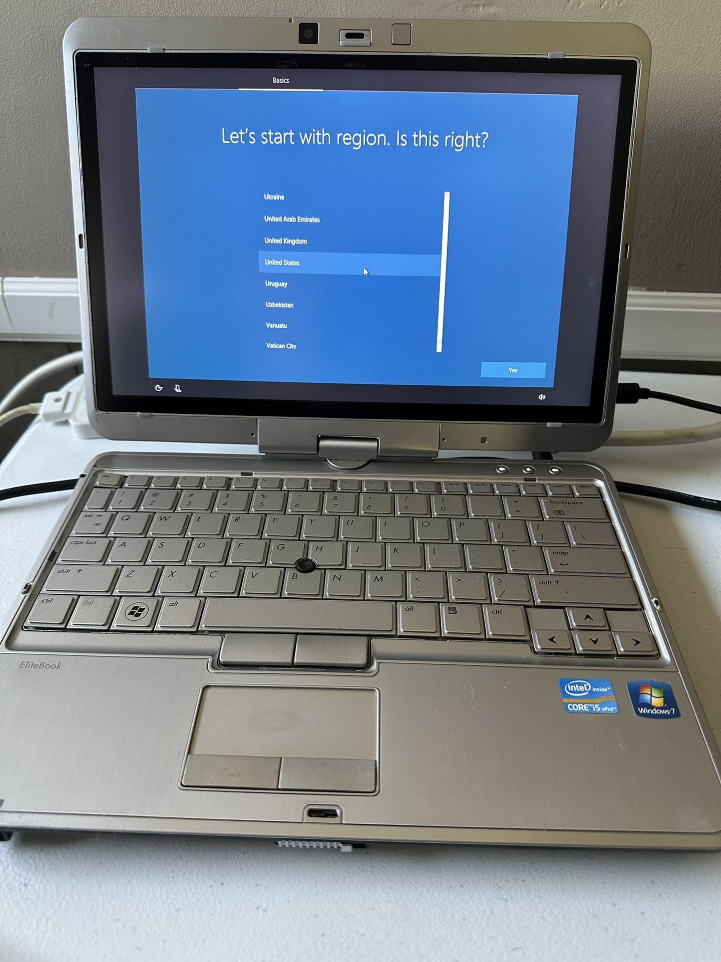 HP Elite book 2740p