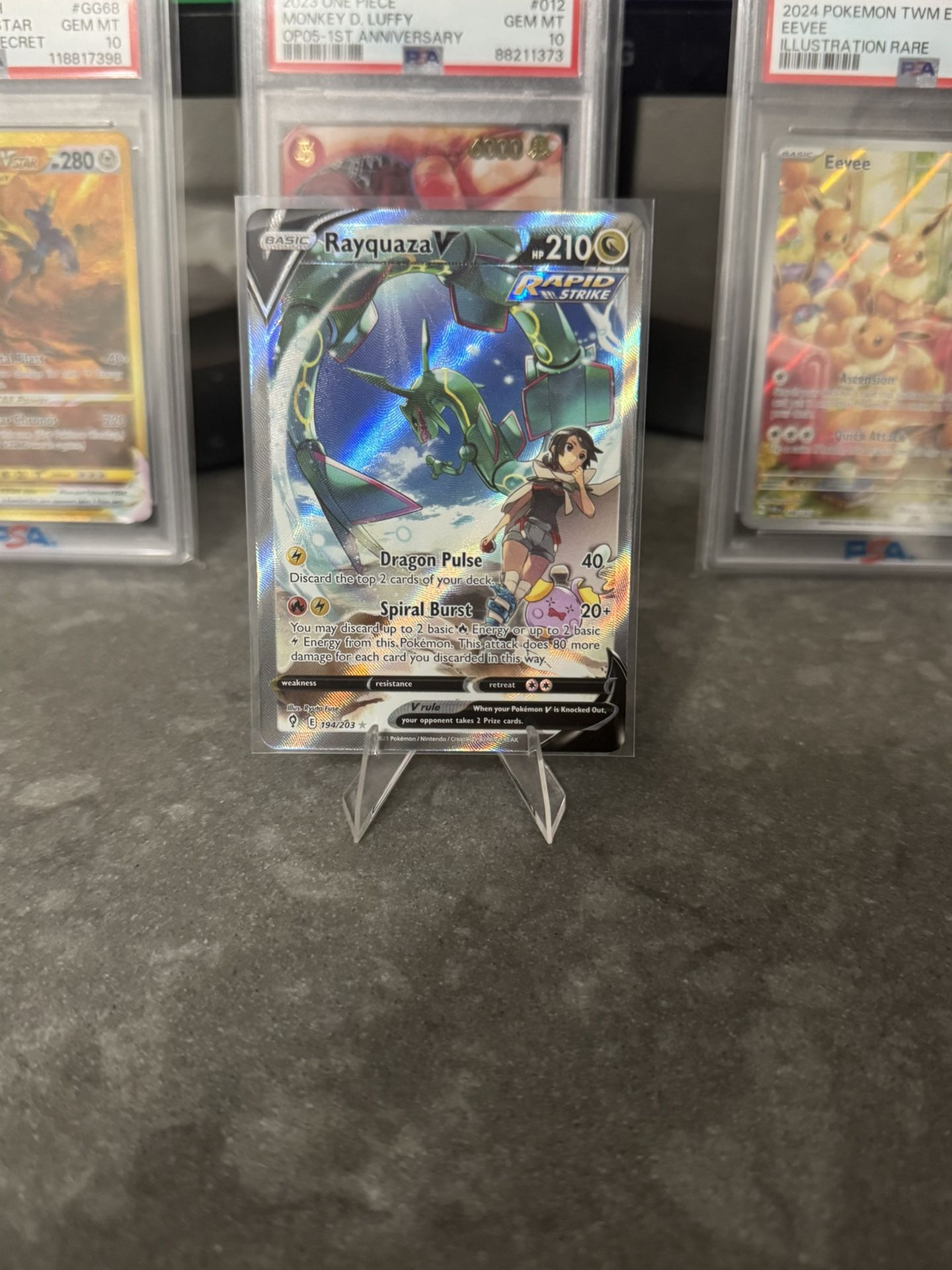 Pokemon Rayquaza V Alt Art
