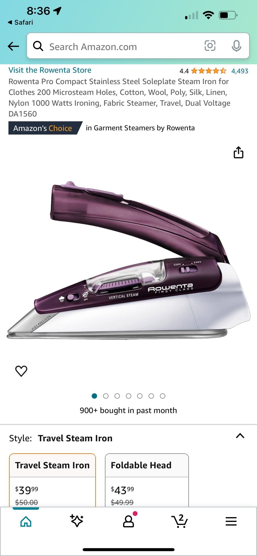 Rowenta Travel Iron