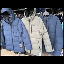Eddie Bawer Size SMall XLarge And XXL Men's Glacier Peak Seamless Stretch Down Parka 