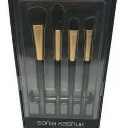 Sonia Kashuk Professional Collection Smoky Eye Brush Set 4 Makeup Brushes * Great Stocking Stuffer