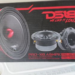 DS18 Speakers And Amp