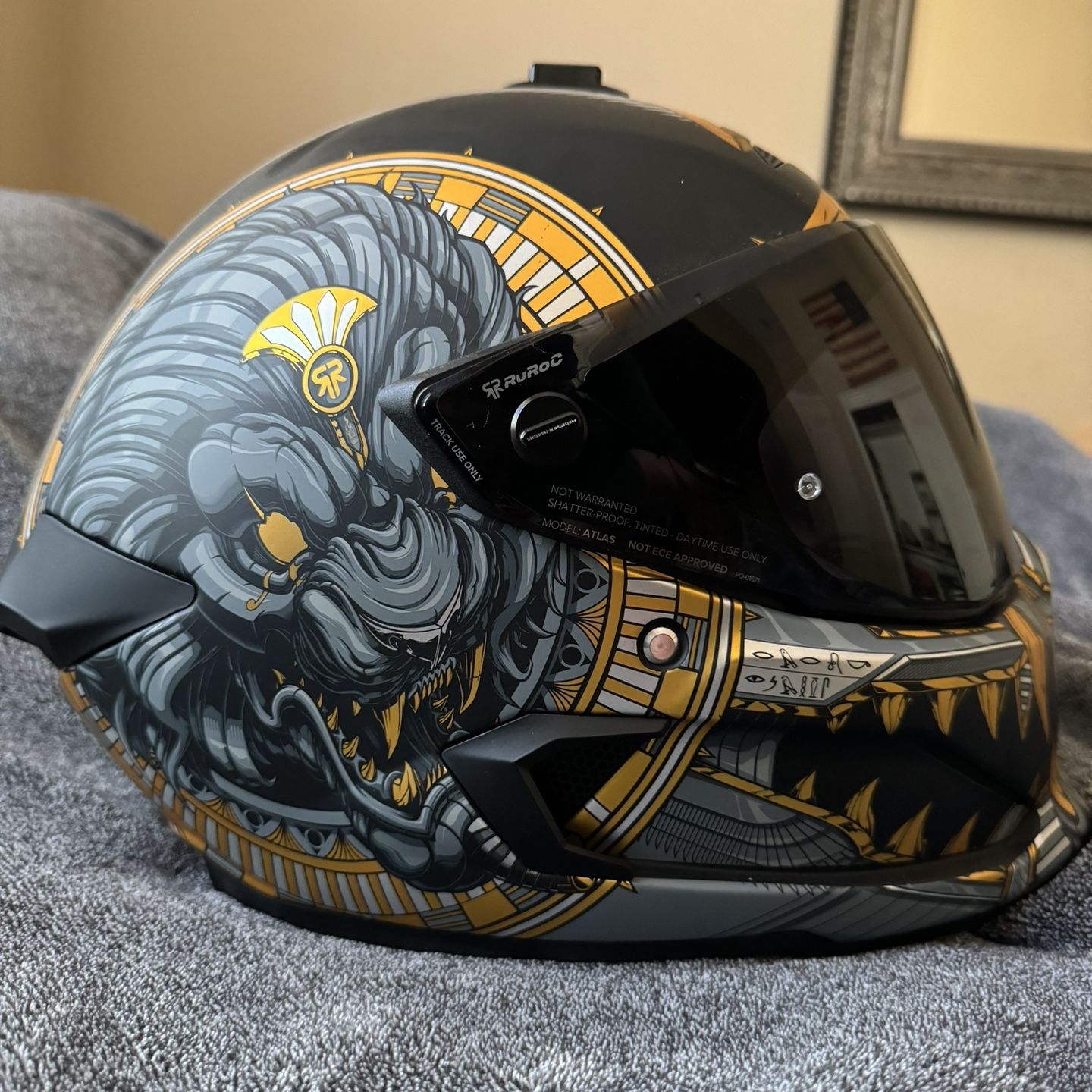 atlas motorcycle helmets forsale Ruroc 1.0/2.0/3.0/4.0 Helmet Chin Mount For GoPro, Insta360, DJI, & more — Chin Mounts backpack for motorcycle riders Whether you are an 9 Best Motorcycle Helmets Color:Black / Black