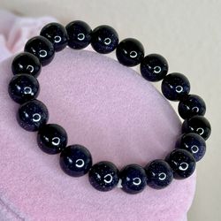 10mm Blue Goldstone 