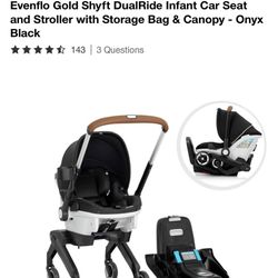 Evenflo Gold Shyft Stroller/Car Seat