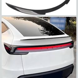 Brand New Rear Spoiler Fit for Tesla New Model Y Juniper, V-Style Sporty Performance Design