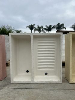 LAVADEROS DE CEMENTO Y GRANITO 