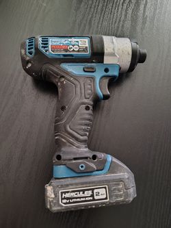 HERCULES 12V Cordless, 1/4 in. Hex Compact Impact Drive