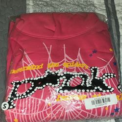 *Brand new* Sp5der Hoodie P*nk