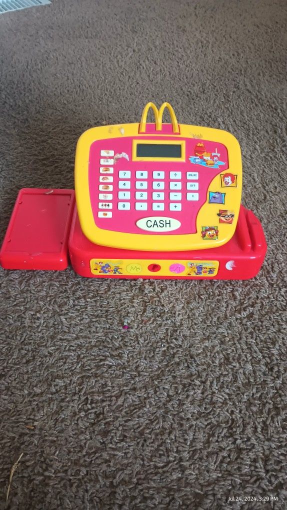 2004 McDonald's Walmart Toy Cash Register