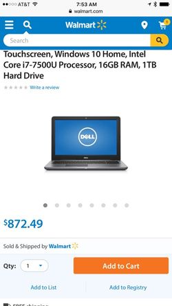 Dell laptop