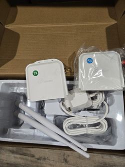 Wireless Bridge Point to Point, 900MHz Outdoor WiFi Bridge with 2000 feet Long Range Transmission Distance