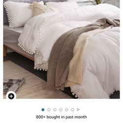 White bed set