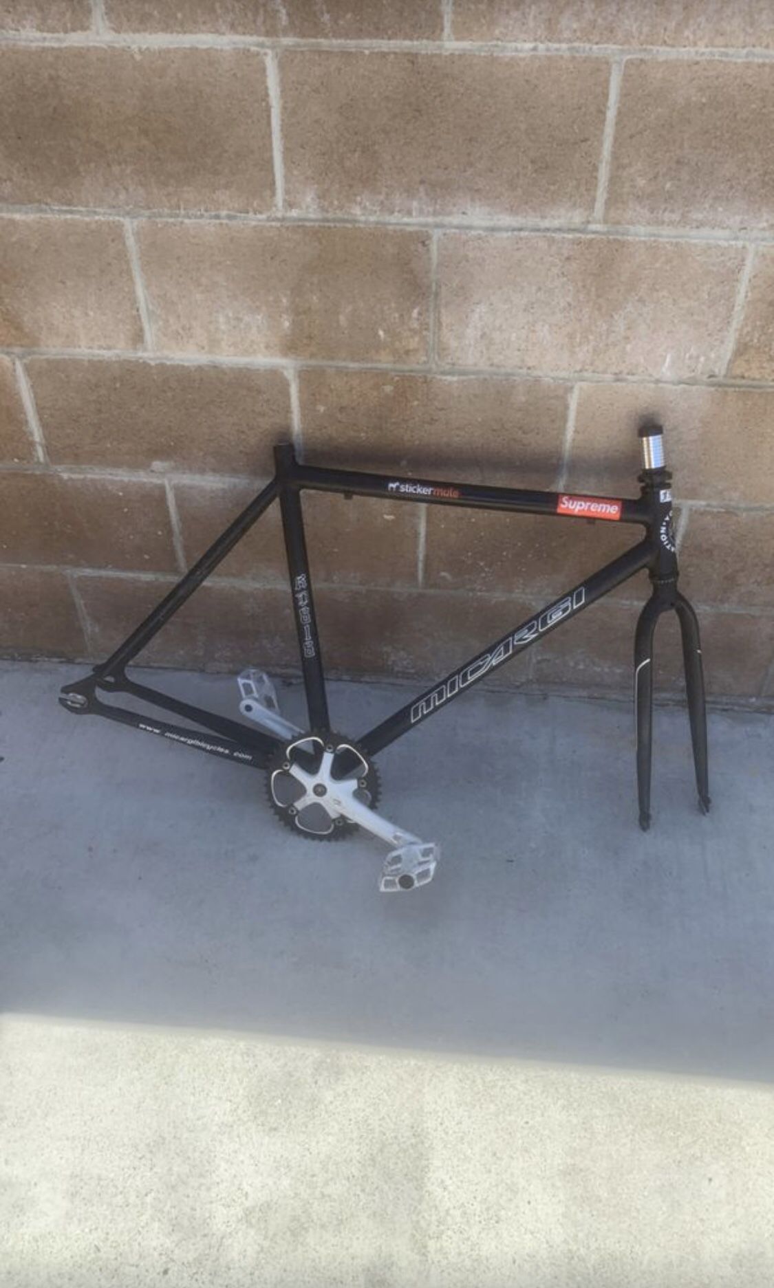 Fixie Fixed Gear Track Single Speed frame