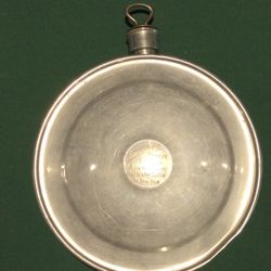 Aluminum Hot water bottle vintage