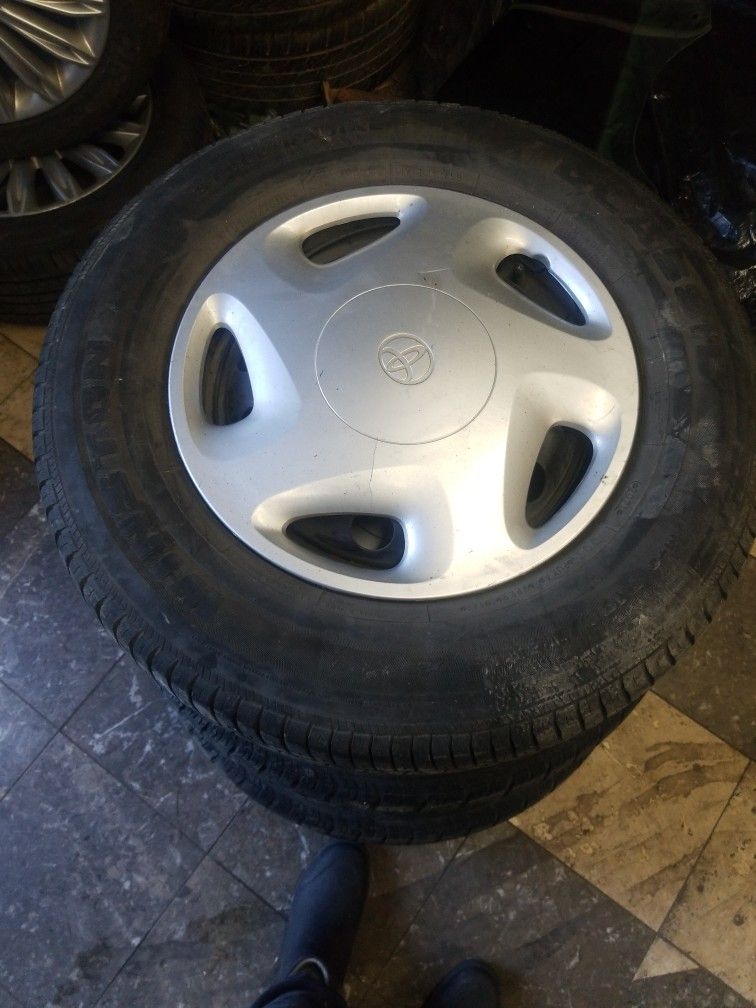 Rims and tire