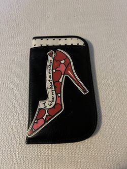 Brighton Leather Double  Glasses Holder/case