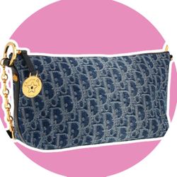 denim Dior Oblique jacquard Diorstar Hobo bag with chain