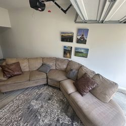 Tan Sectional