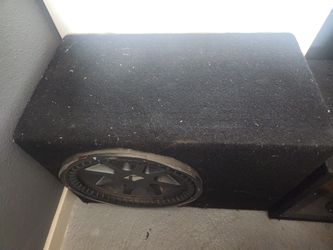 kicker subwoofer 15'