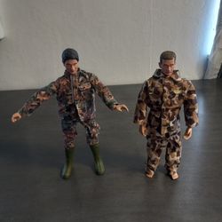 Vintage Army Gi Joe/Max Steel Irtl Type Acrion Figure 12 In