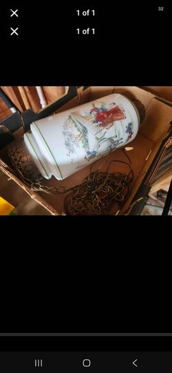 Vintage oriental lamp
