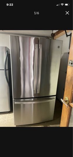 Used stainless steel refrigerator G&E