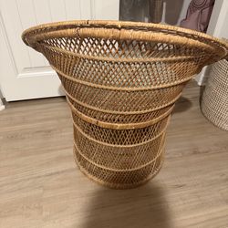 ✨ Boho Rattan Accent Chair – Great Condition ✨