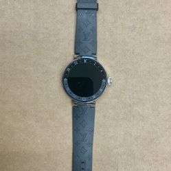 Louis Vuitton Tambour Horizon Light Up Smartwatch Digital Wristwatch Repair/parts Watch 30m QA050 Swiss Made Time Rubberband Luxury Brand LV