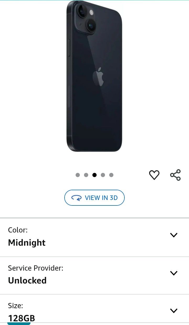 Apple iPhone 14 midnight color unlocked