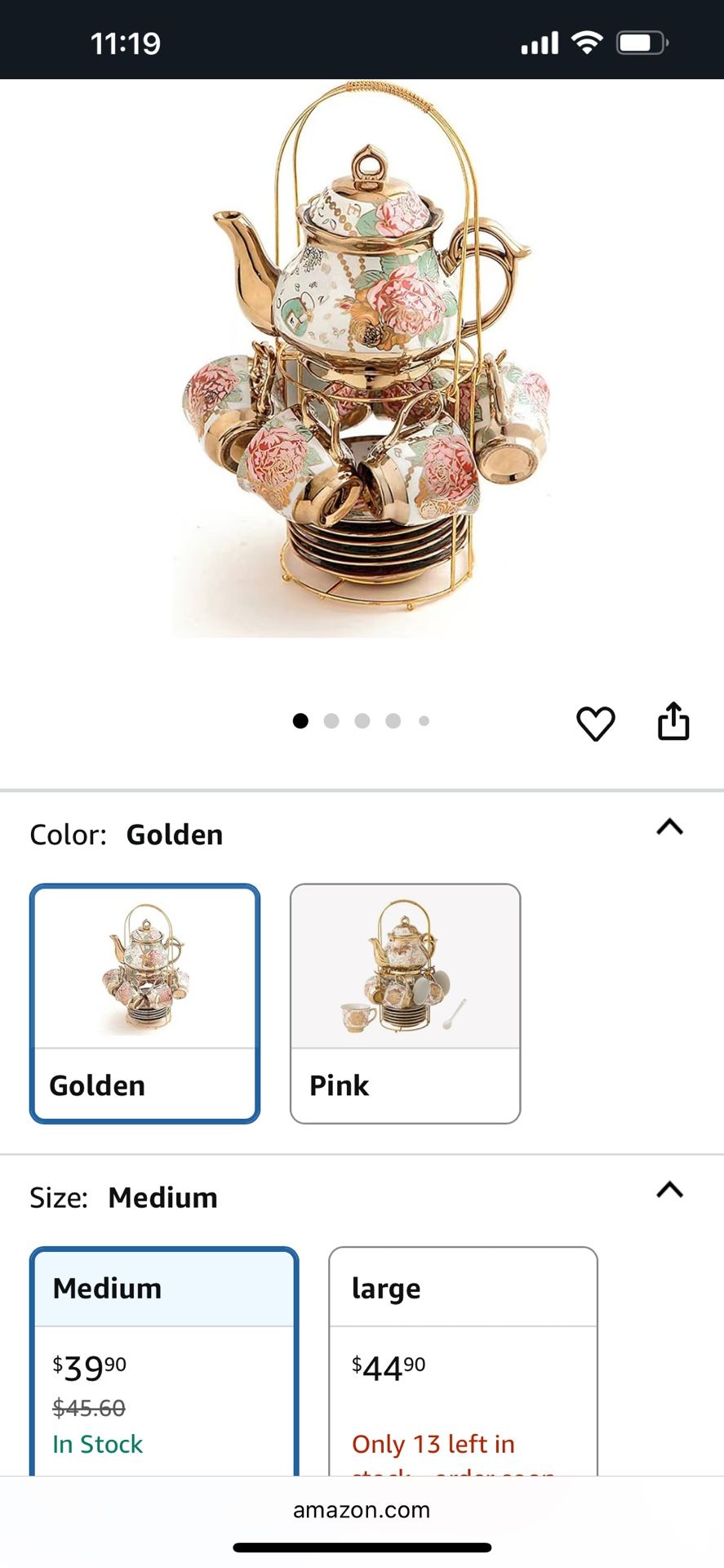Miniature Tea Set
