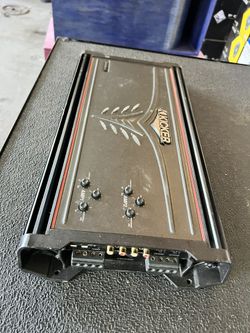 Kicker ZX 650.4. Rare. Old-school power for Sale in Houston, TX