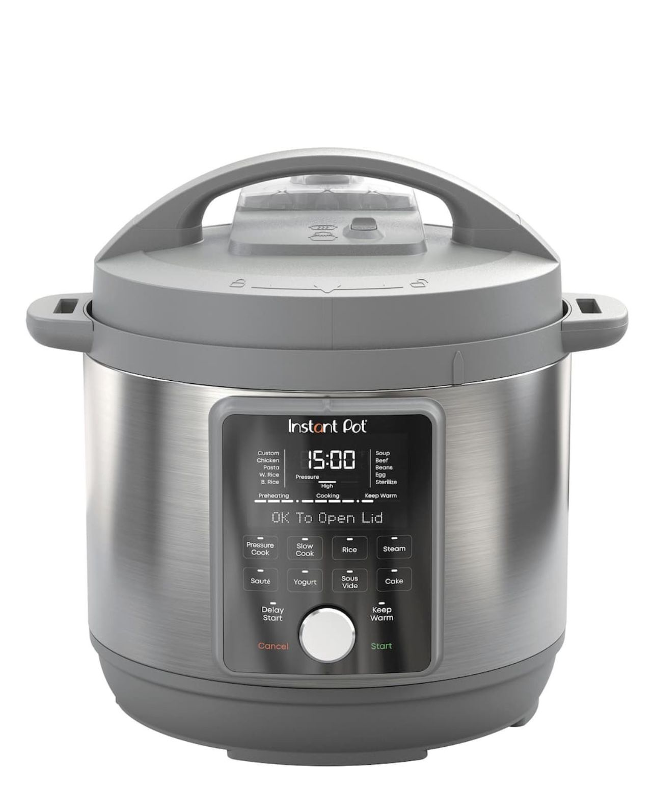Instant Pot 6QT Duo Plus Pressure Cooker With Whisper Quiet