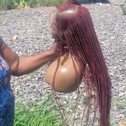 Hand Braided Wig 
