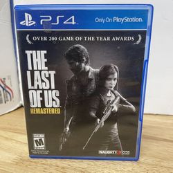 The Last of Us Remastered Playstation 4