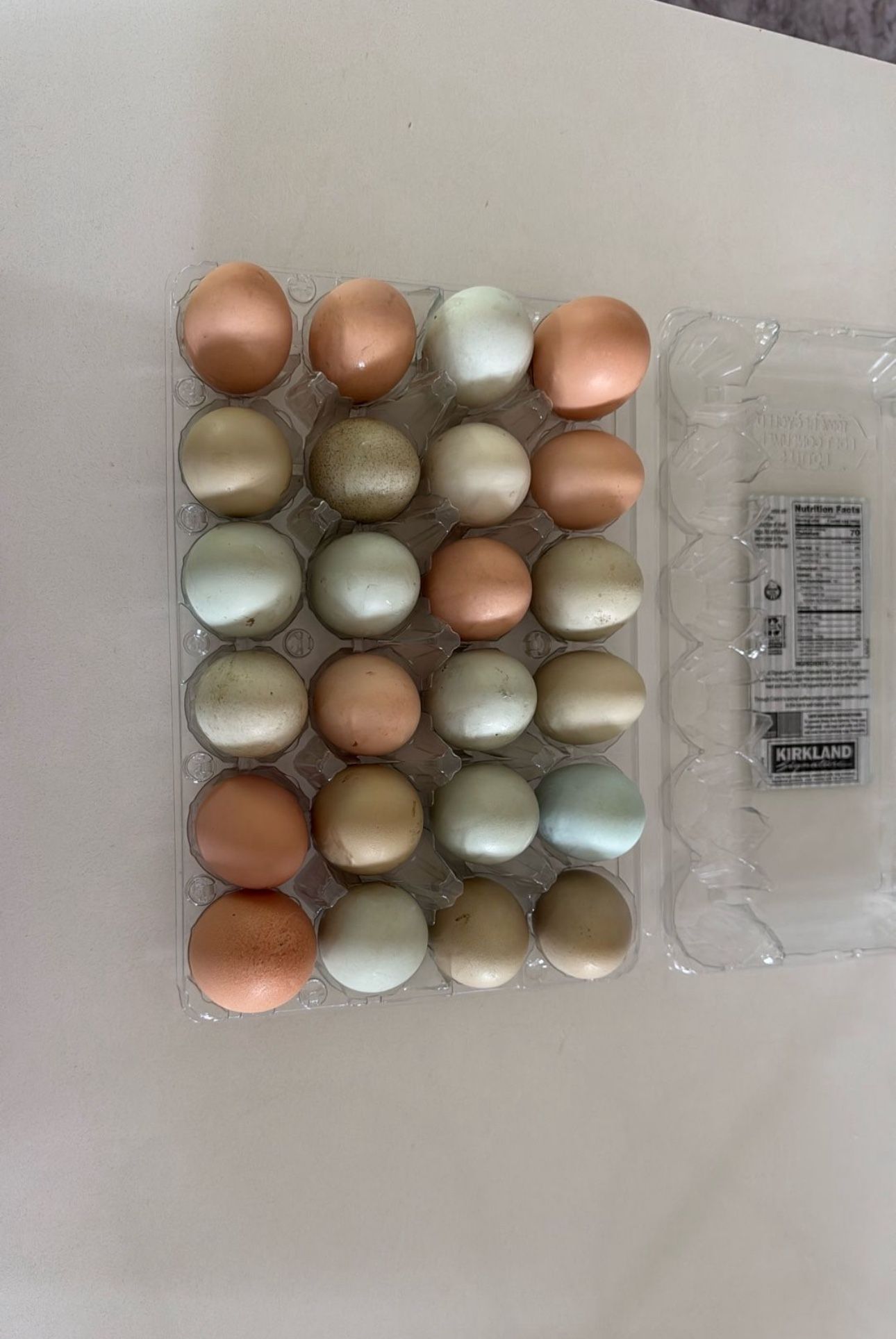 Local Eggs Unwashed Hatch 2 Dozen