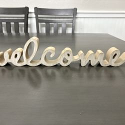 Welcome Sign 