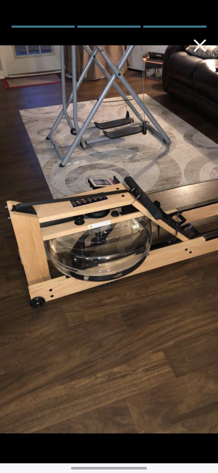 Mr. Rudolf Rowing Machine!