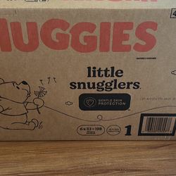 Size 1 Diapers Unopened Huggies