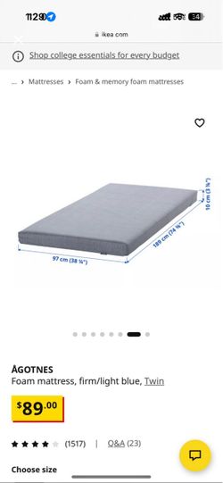twin mattress topper