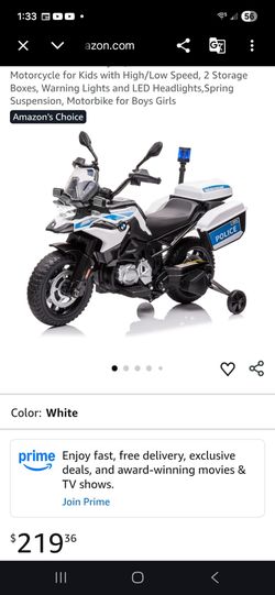 Electric BMW kid motorcycle bike