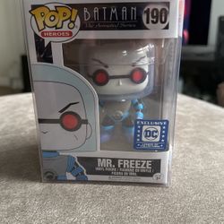 Funko Pop Batman The Animated Series Mr. Freeze DC Exclusive 