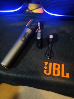 JBL Wireless Microphone ≠ JBL Dual Channel Receiver/ Adapter, Original Partybox Set, & Charger